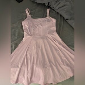 Gilly Hicks Light Pink Midi Dress